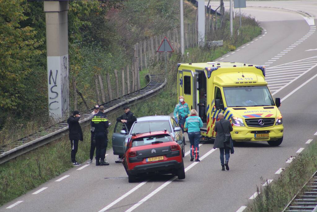 Botsing zorgt voor grote verkeershinder