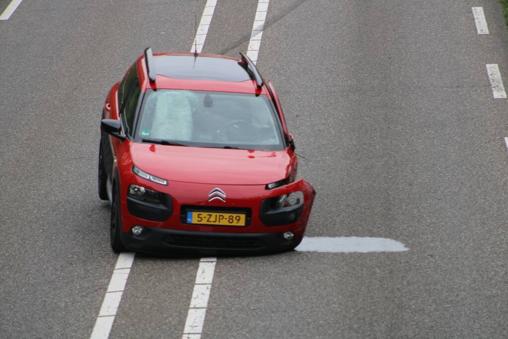 Botsing zorgt voor grote verkeershinder