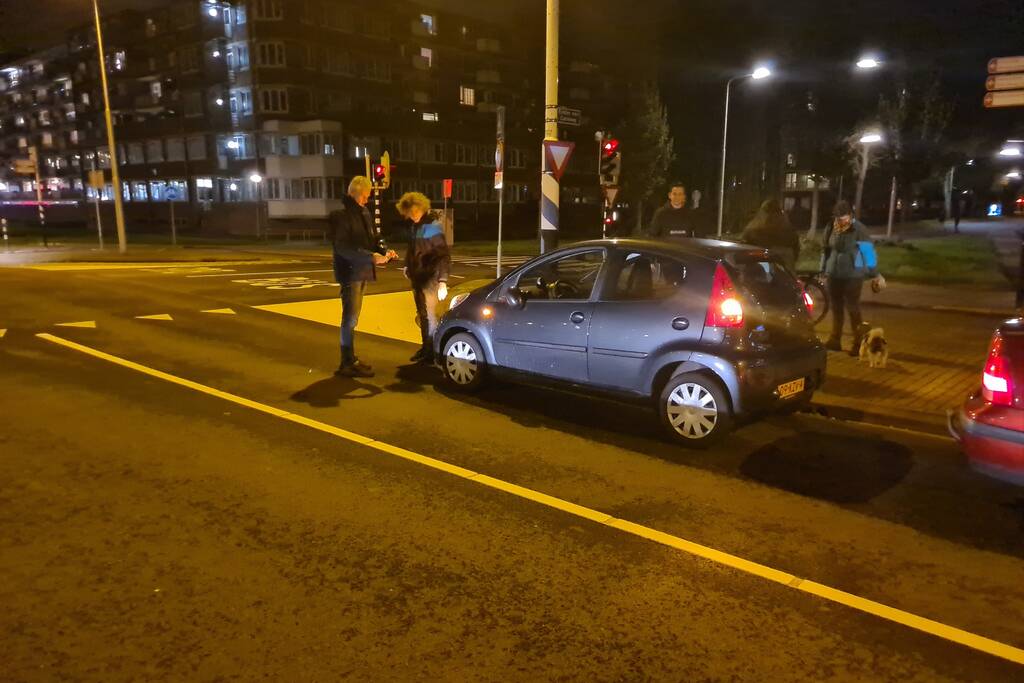 Fietser bezeerd enkel bij ongeval met auto