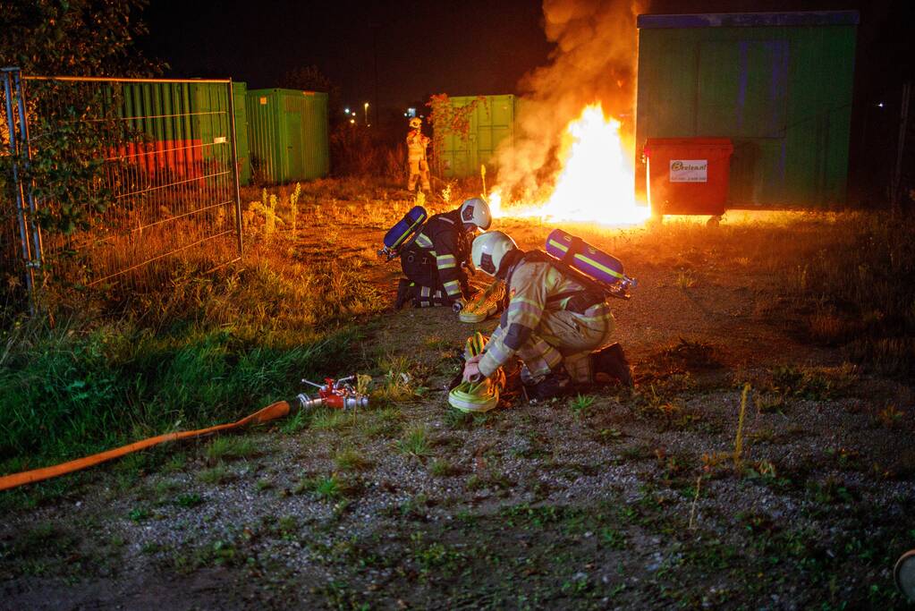 Flinke brand in container