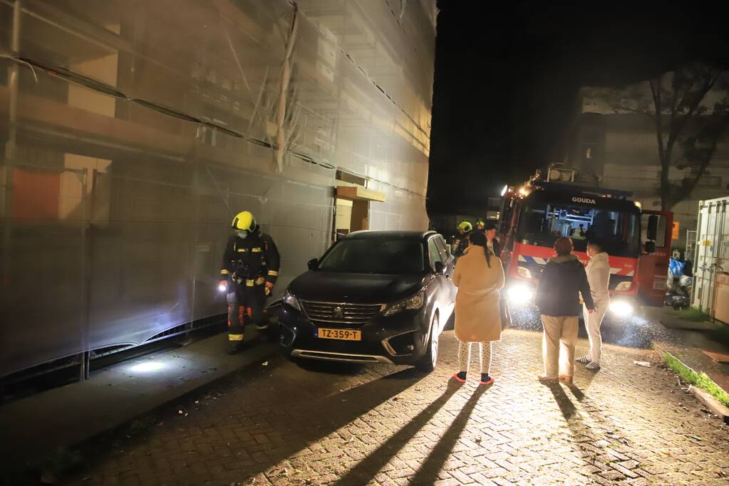 Brandstichting in kelderbox van flat