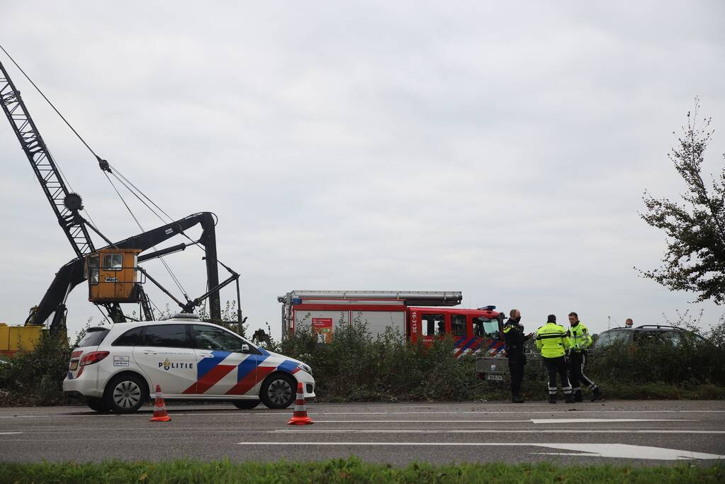 Veel hulpverleners aanwezig bij incident