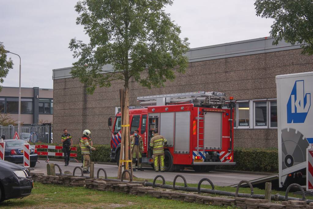 Gaslekkage na graafwerkzaamheden