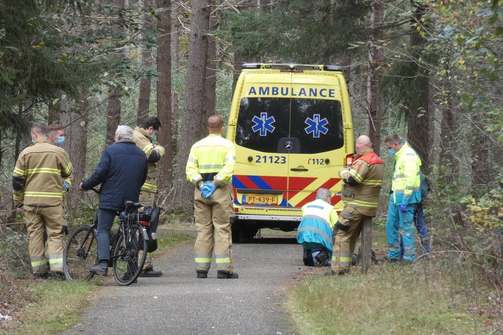 Persoon valt en raakt gewond
