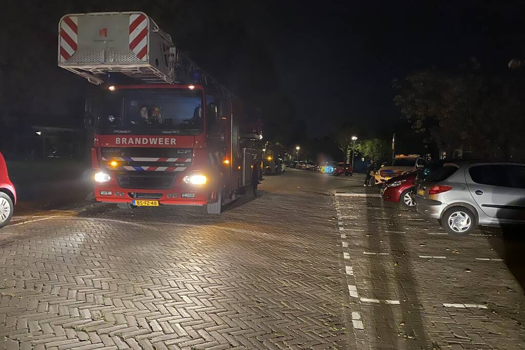 Meerdere bewoners geëvacueerd bij brand in appartementencomplex