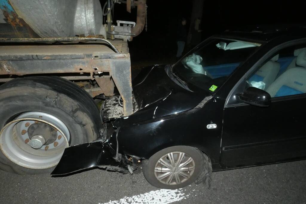 Gewonde bij aanrijding met tractor