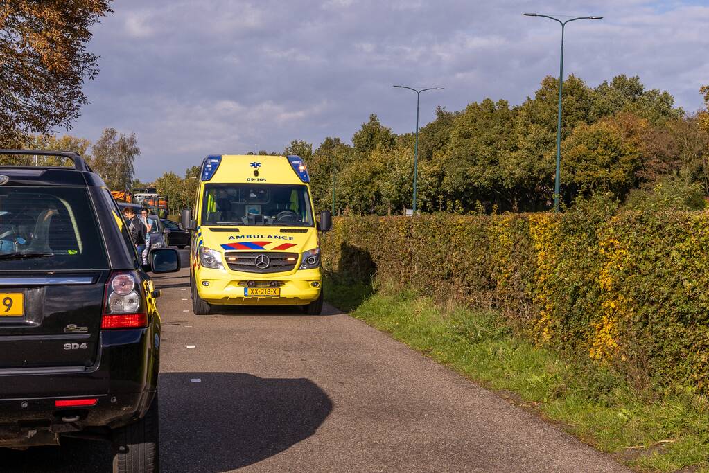 Twee personen gewond na aanrijding tussen e-bike en scooter