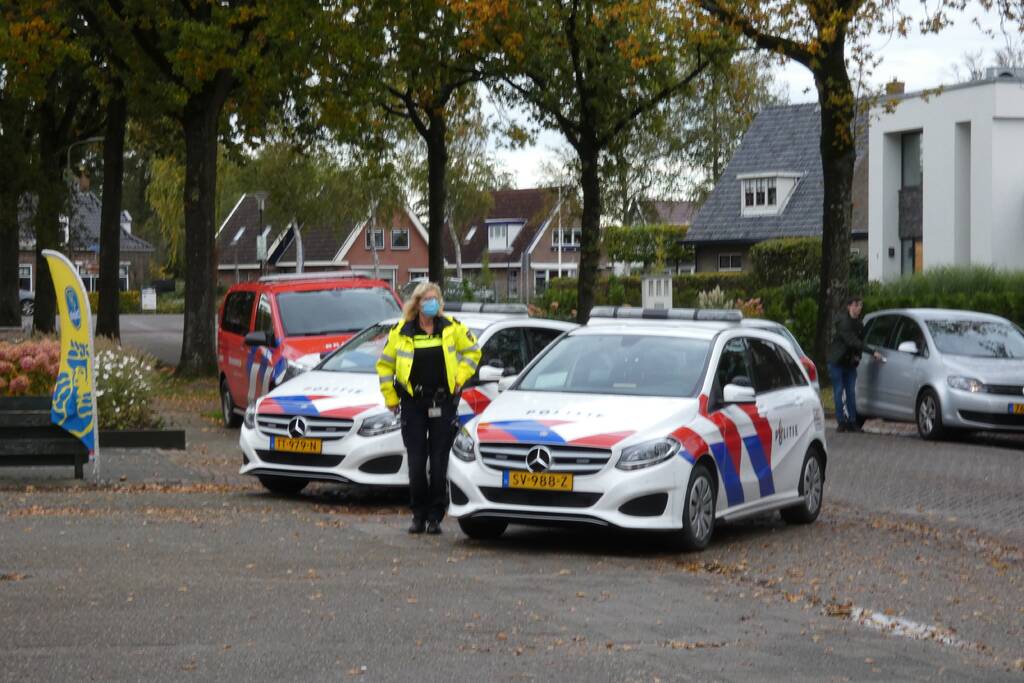 Ravage nadat auto winkel binnen rijdt