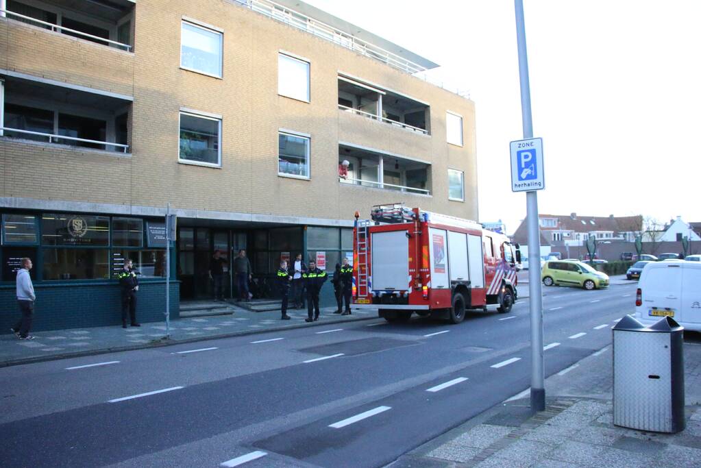 Gasleiding geraakt tijdens boorwerkzaamheden bij Showtime Gym