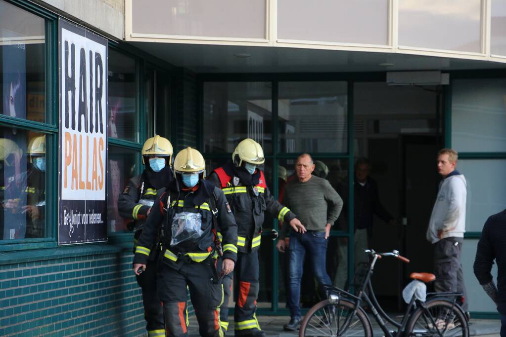 Gasleiding geraakt tijdens boorwerkzaamheden bij Showtime Gym