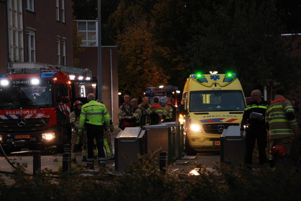 Explosie in flatwoning