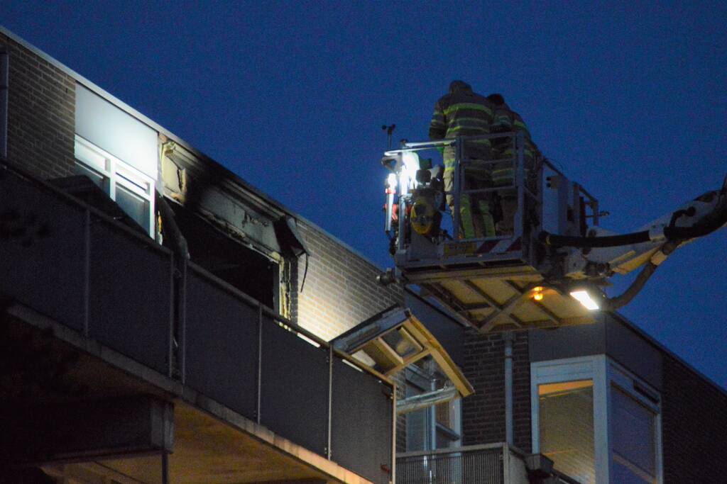 Explosie in flatwoning