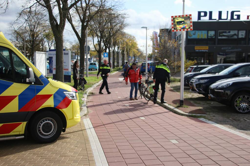 Fietser gewond bij ongeval op fietspad