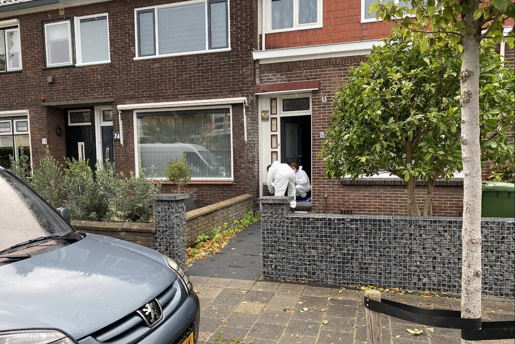 Onderzoek naar overleden persoon in woning