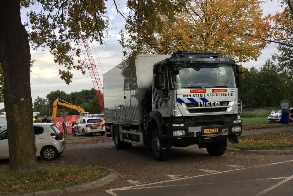 Oude bom uit tweede wereldoorlog aangetroffen