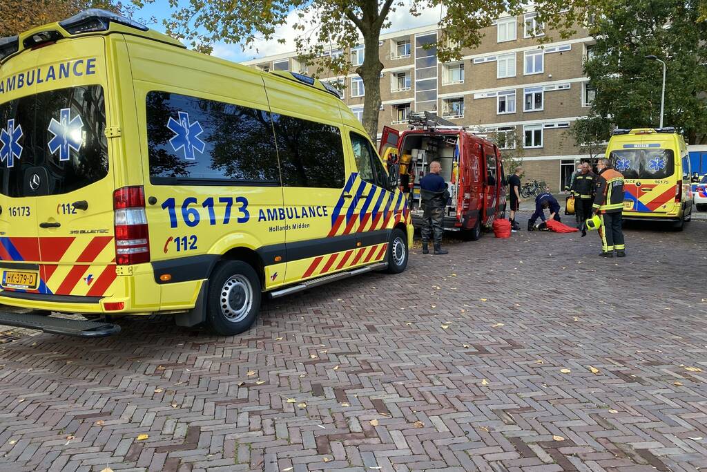 Oudere man met rollator in water terechtgekomen en overleden
