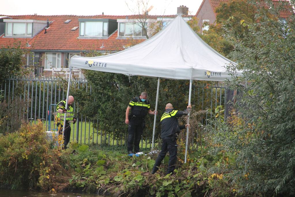 Oudere man met rollator in water terechtgekomen en overleden