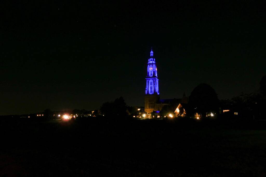 Cunerakerk kleurt blauw voor vijfenzeventig jaar bestaan Verenigde Naties