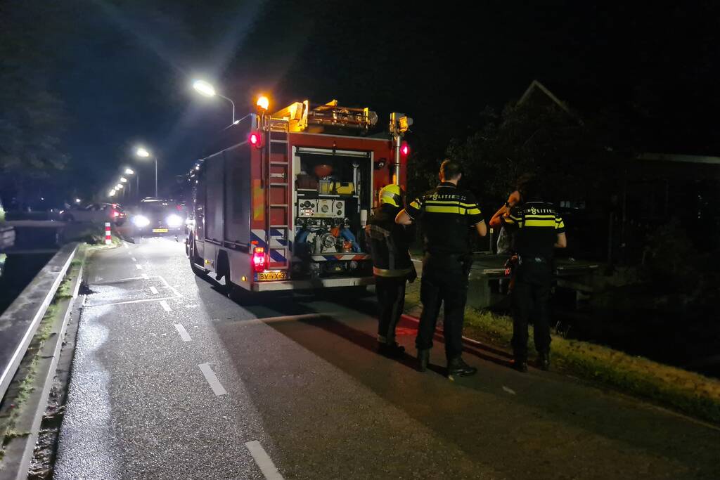 Brandweer verricht metingen voor mogelijk gaslek