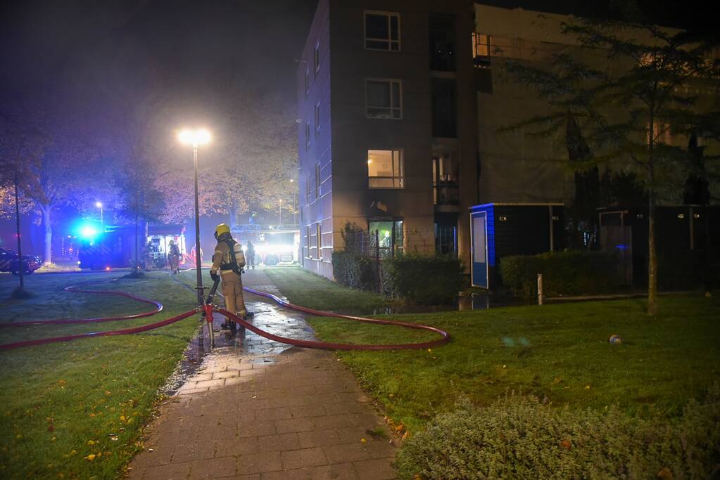 Woning verwoest na uitslaande brand