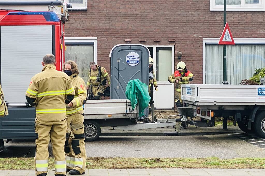 Bouwvakkers veroorzaken gaslekkage in woning