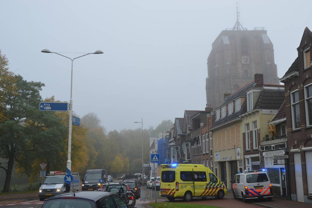 Fietser gewond bij valpartij