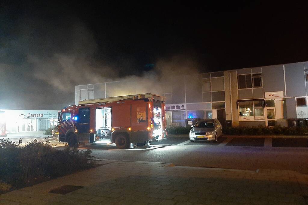 Brand in kapsalon