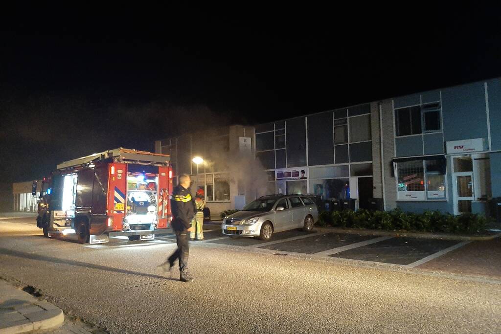 Brand in kapsalon