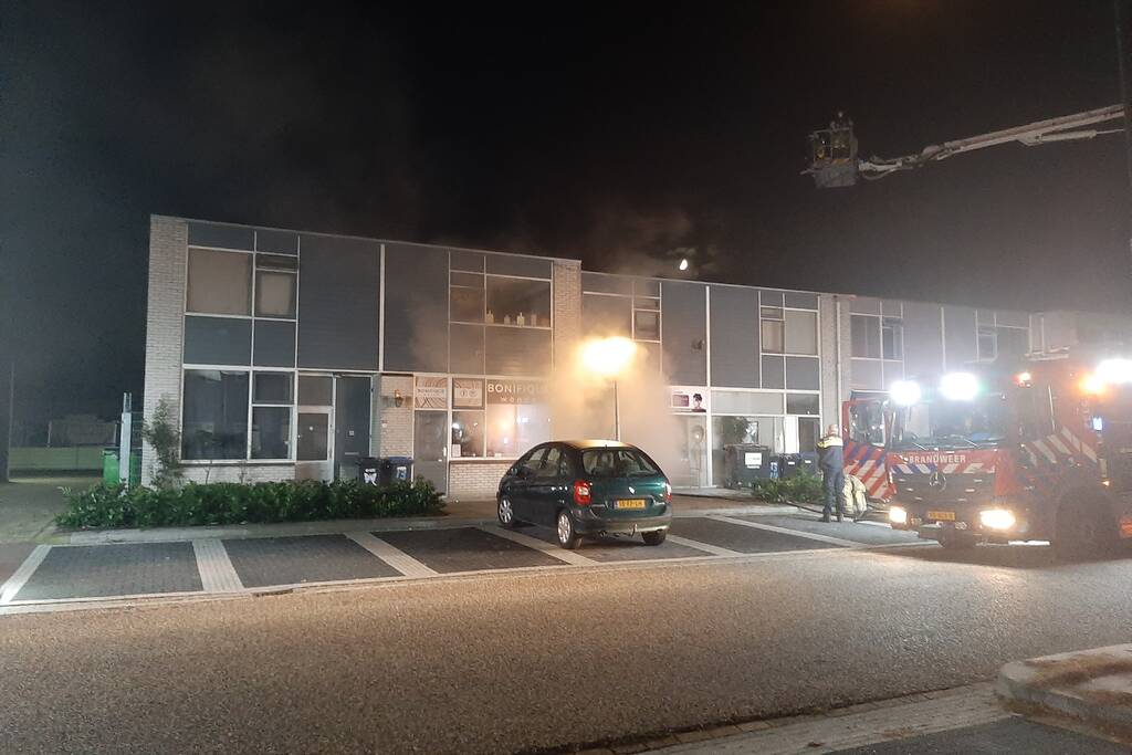 Brand in kapsalon