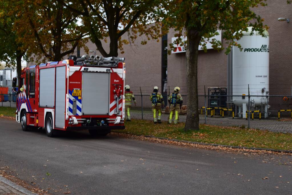 Onderzoek naar overdruk in silotank