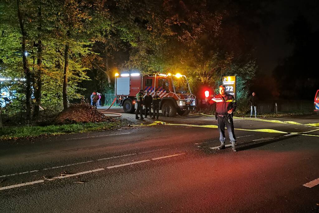 Brand bij Autodemontagebedrijf Kempenaar