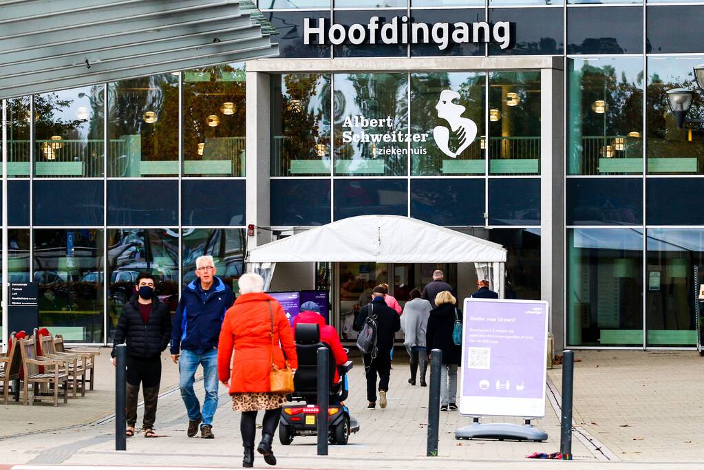 Coronapatiënten weer welkom in Albert Schweitzer ziekenhuis