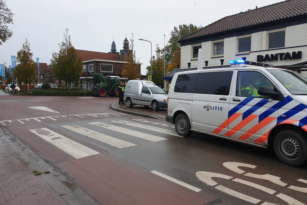 Fietser gewond door ongeval met auto