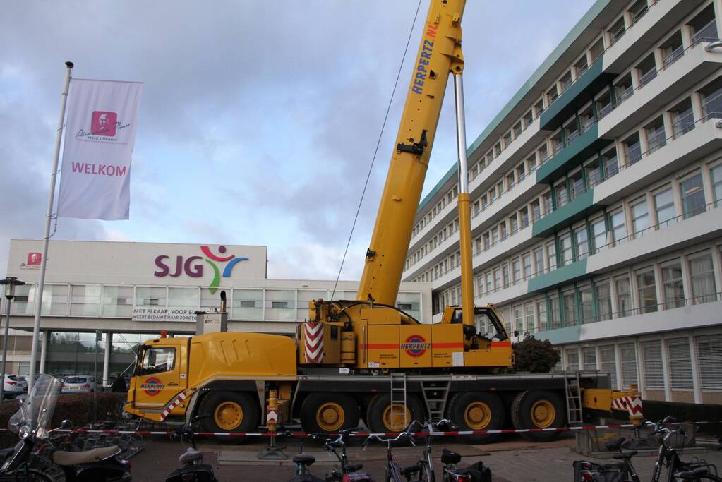 Units geplaatst bij Sint Jans Gasthuis voor toestroom coronapatiënten
