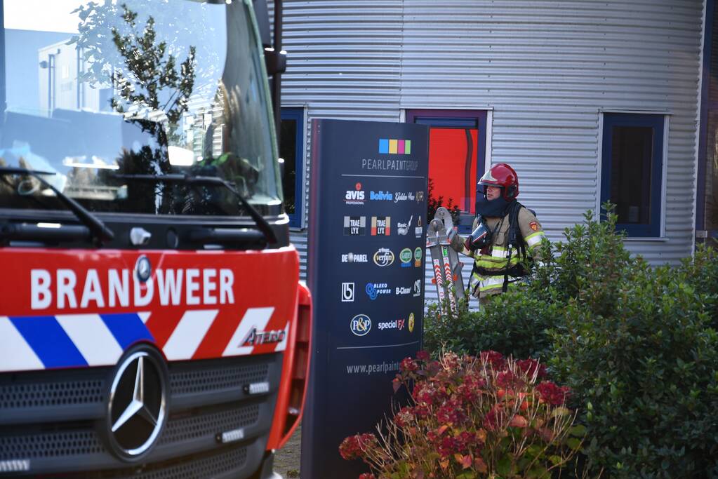 Brand in pand Pearl Paint Holland