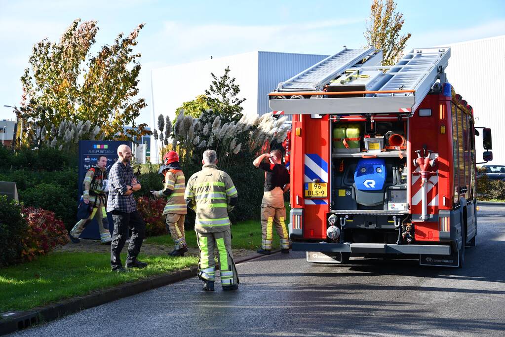 Brand in pand Pearl Paint Holland