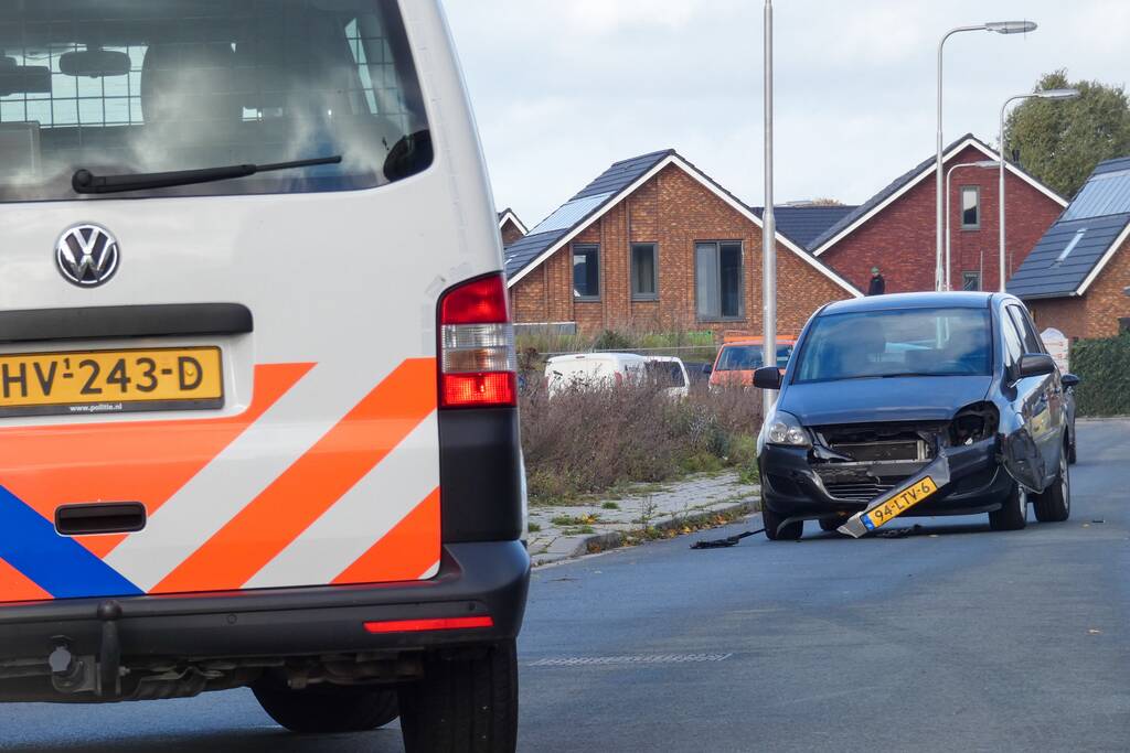 Hond aangereden door auto