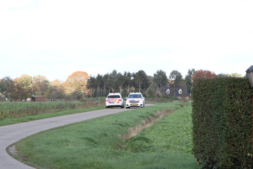 Zoekactie naar verdachte in buitengebied Keent