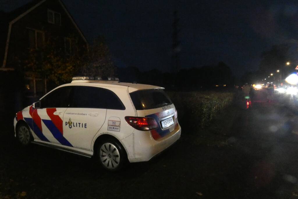 Gewonde bij aanrijding tussen scooter en fiets