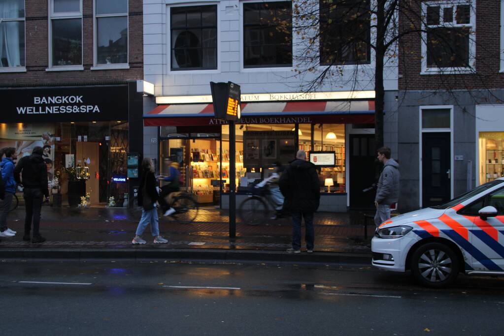 Overval op boekhandel Athenaeum