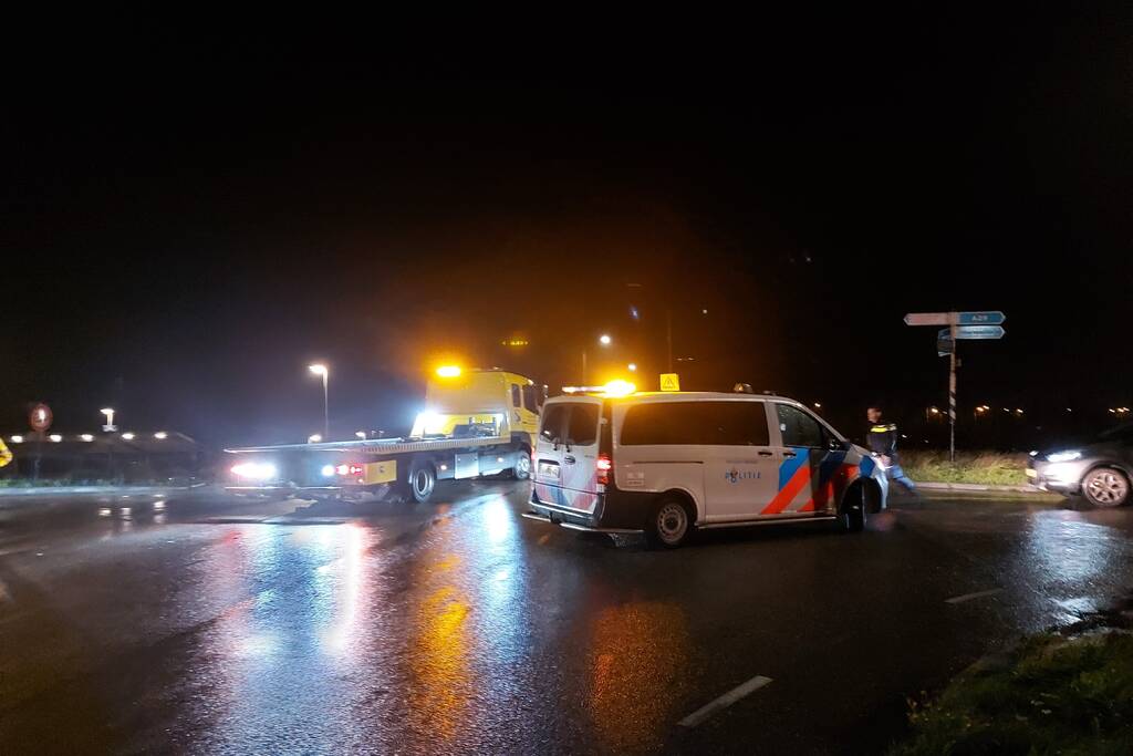 Twee voertuigen betrokken bij botsing