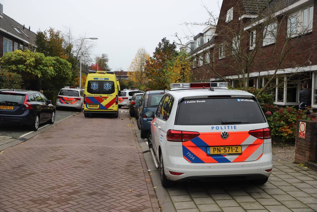 Traumahelikopter landt voor ongeval in huis
