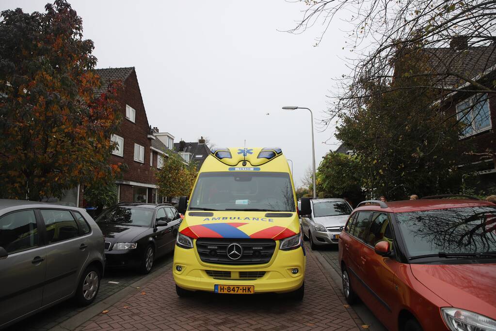 Traumahelikopter landt voor ongeval in huis