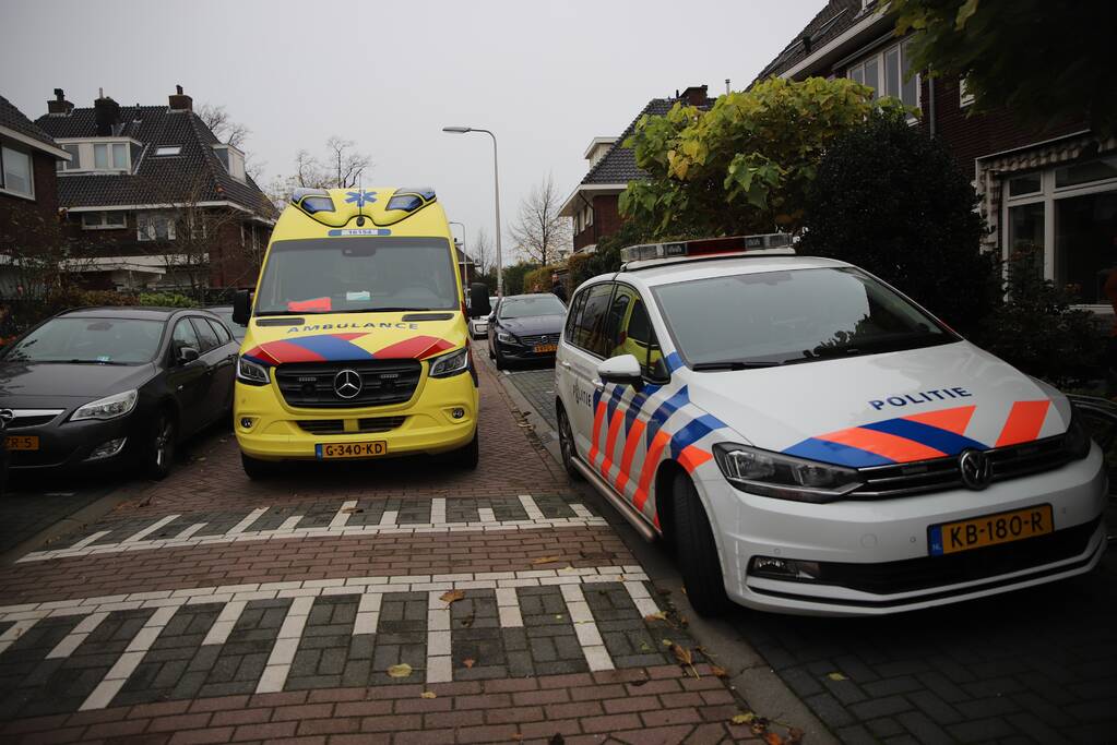 Traumahelikopter landt voor ongeval in huis