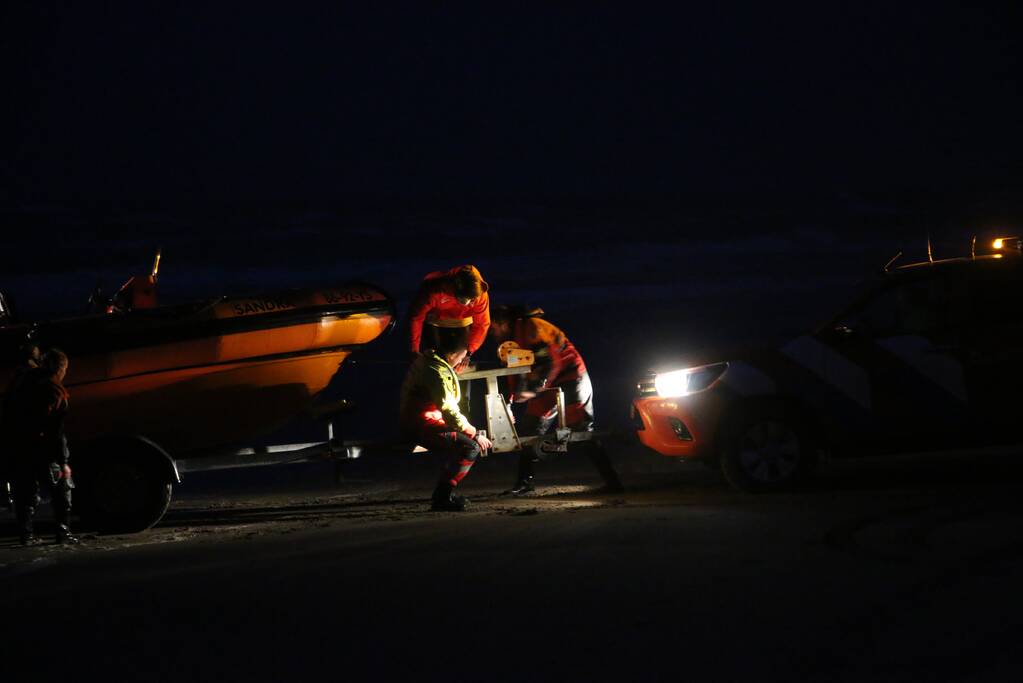 Zoekactie op zee naar vermiste supper
