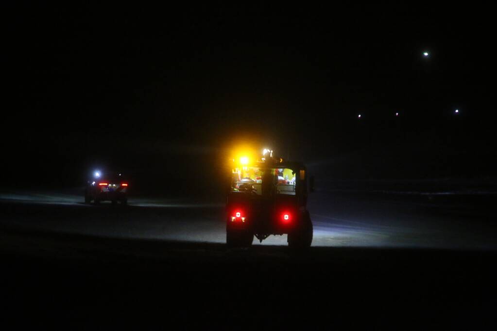 Zoekactie op zee naar vermiste supper