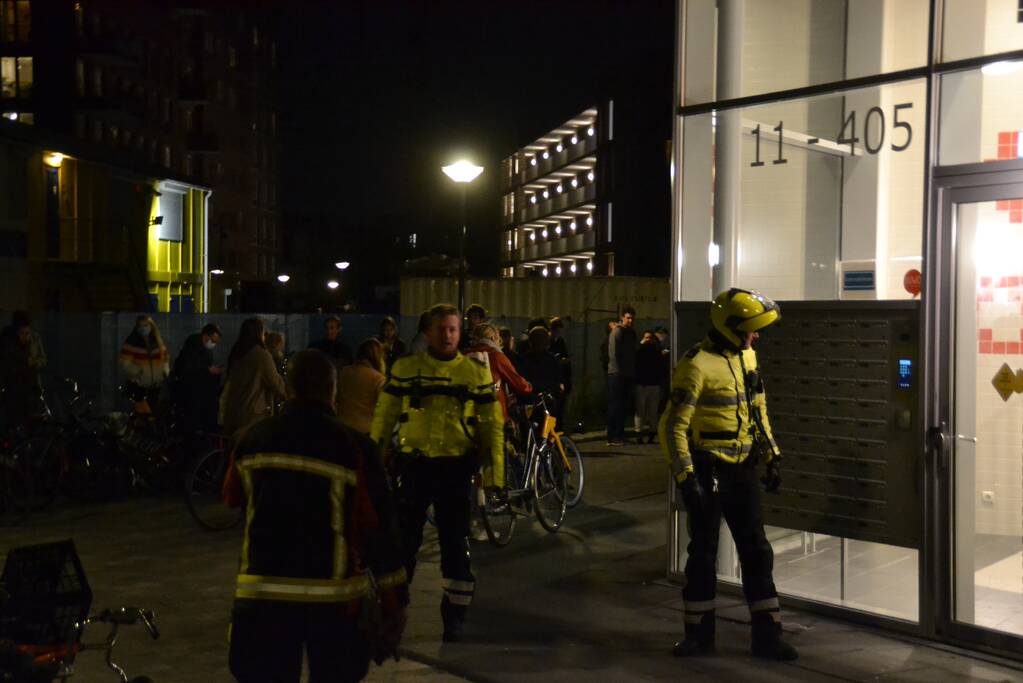 Appartementencomplex ontruimd na brand in meterkast