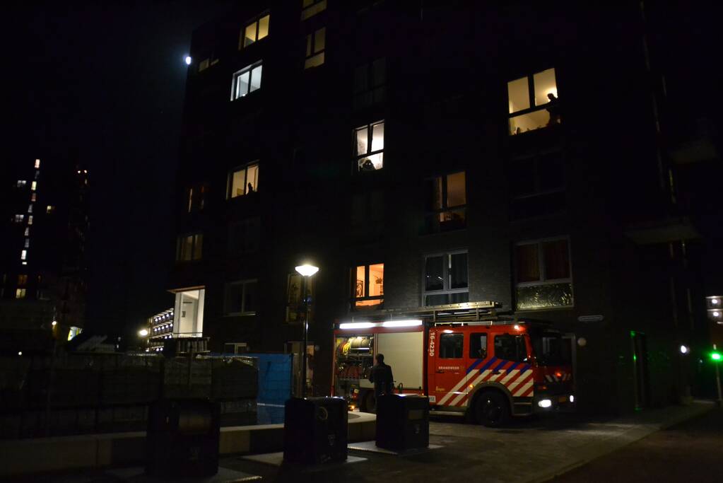 Appartementencomplex ontruimd na brand in meterkast