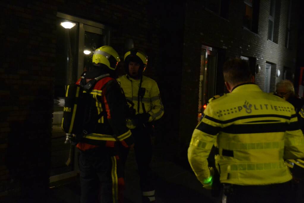 Appartementencomplex ontruimd na brand in meterkast
