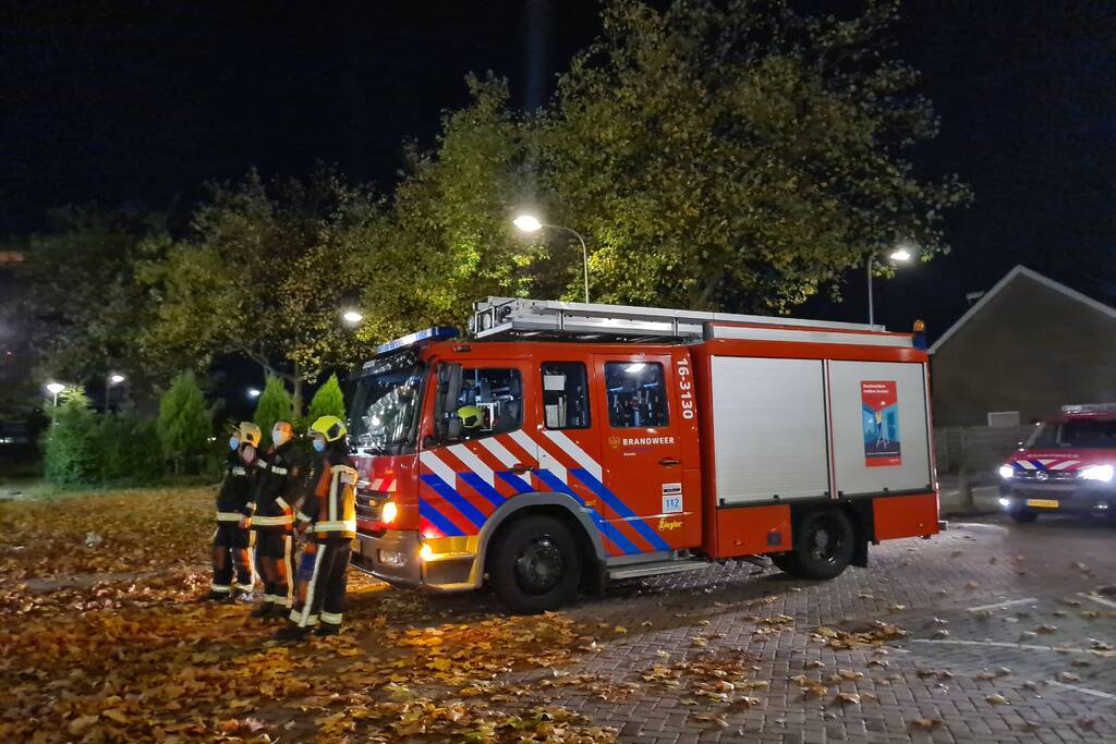 Vreemde lucht waargenomen in appartementencomplex